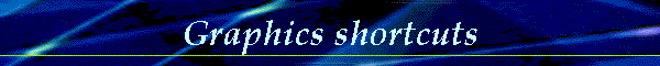 Graphics shortcuts