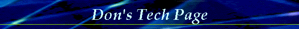 Don's Tech Page
