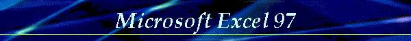 Microsoft Excel 97
