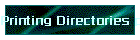 Printing Directories part 1