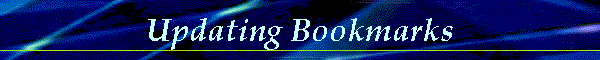 Updating Bookmarks